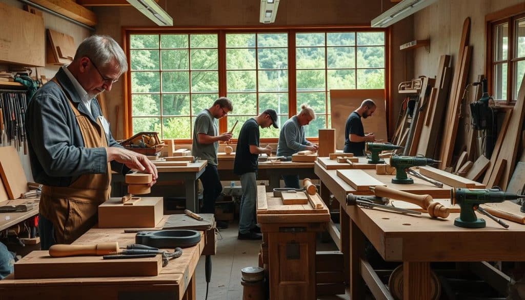 Alles über die Ausbildung Tischler/in